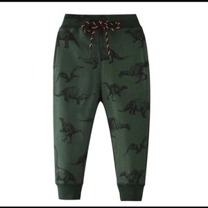 Boys dinosaur joggers